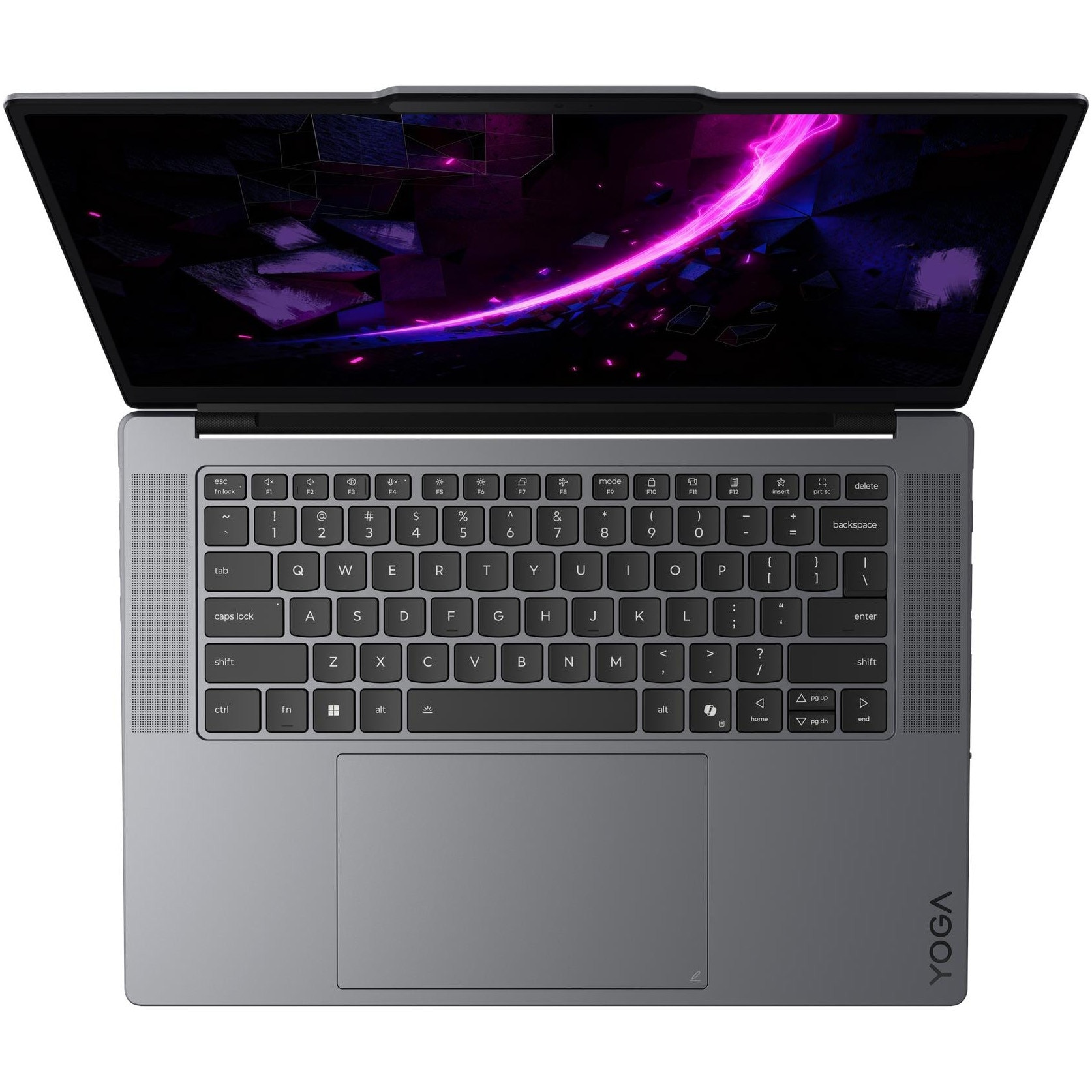 Laptop Lenovo Yoga Pro 7 15IPH11 cu procesor Intel Core™ Ultra 7 356H pana la 4.7GHz, 15.3" 2.5K WQXGA, OLED, 32GB LPDDR5x, 1TB SSD, NVIDIA GeForce RTX™ 5050 8GB GDDR7, Windows 11 Home, Luna Grey, 3Y Premium Care