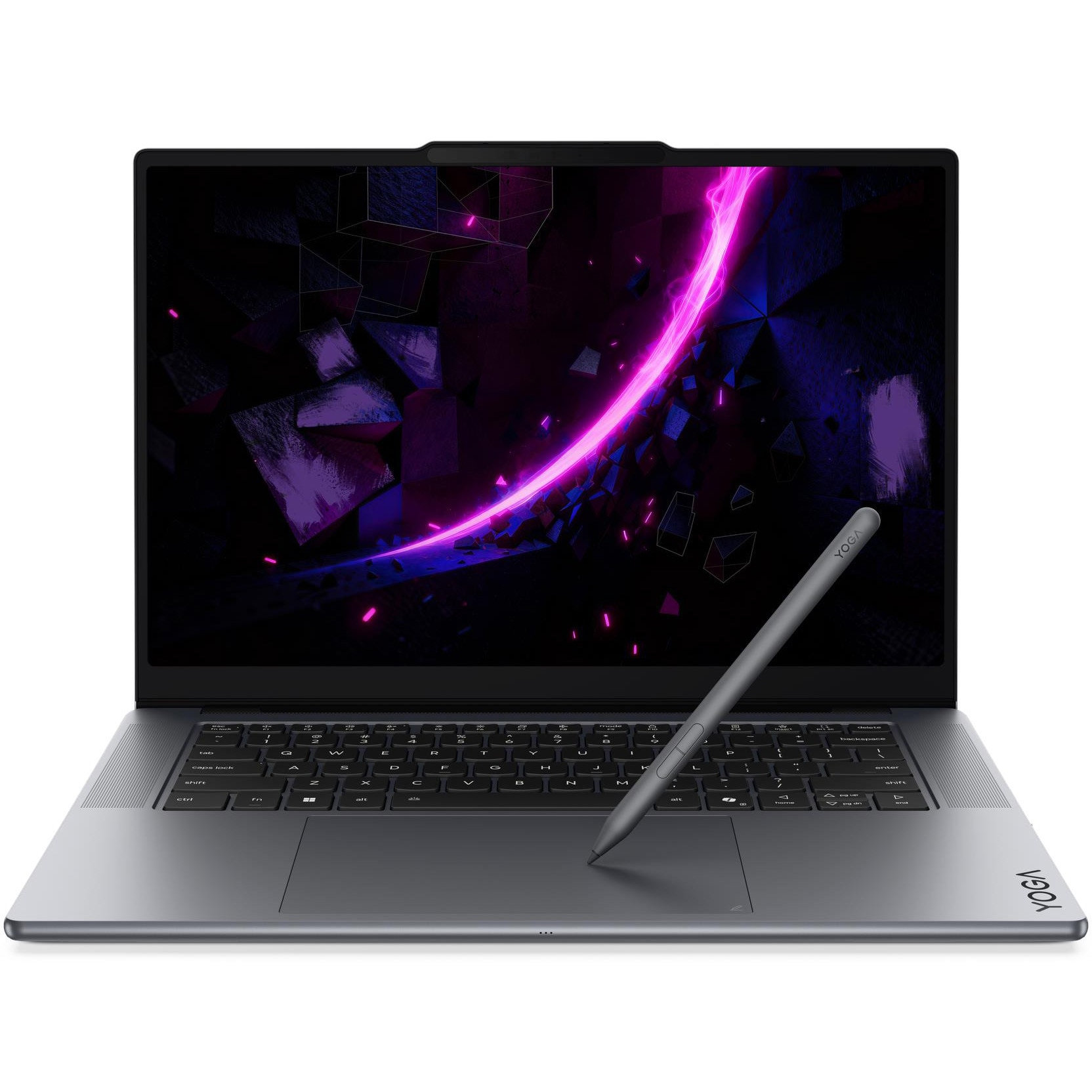 Laptop Lenovo Yoga Pro 7 15IPH11 cu procesor Intel Core™ Ultra 7 356H pana la 4.7GHz, 15.3" 2.5K WQXGA, OLED, 32GB LPDDR5x, 1TB SSD, NVIDIA GeForce RTX™ 5050 8GB GDDR7, Windows 11 Home, Luna Grey, 3Y Premium Care