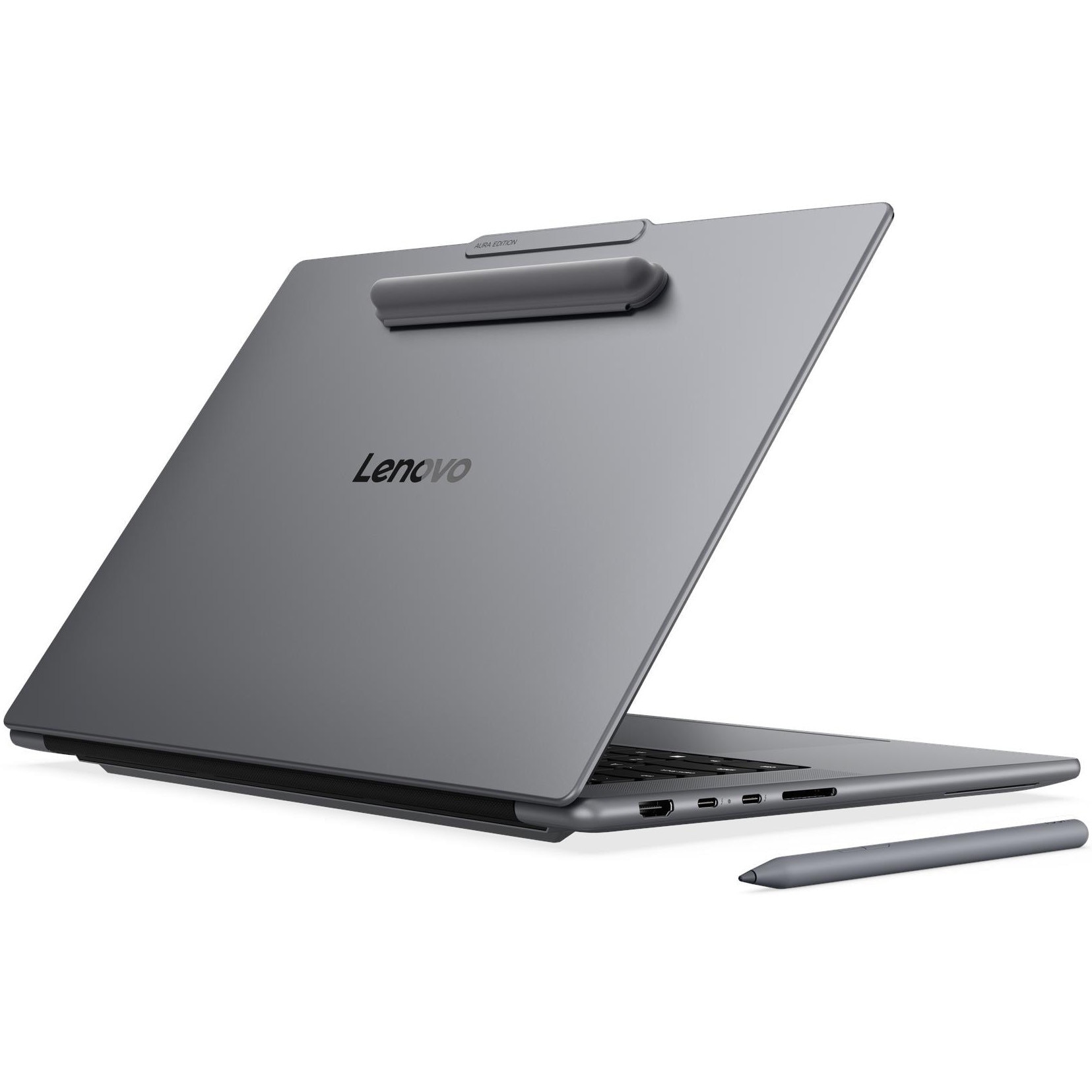 Laptop Lenovo Yoga Pro 7 15IPH11 cu procesor Intel Core™ Ultra 7 356H pana la 4.7GHz, 15.3" 2.5K WQXGA, OLED, 32GB LPDDR5x, 1TB SSD, NVIDIA GeForce RTX™ 5050 8GB GDDR7, Windows 11 Home, Luna Grey, 3Y Premium Care
