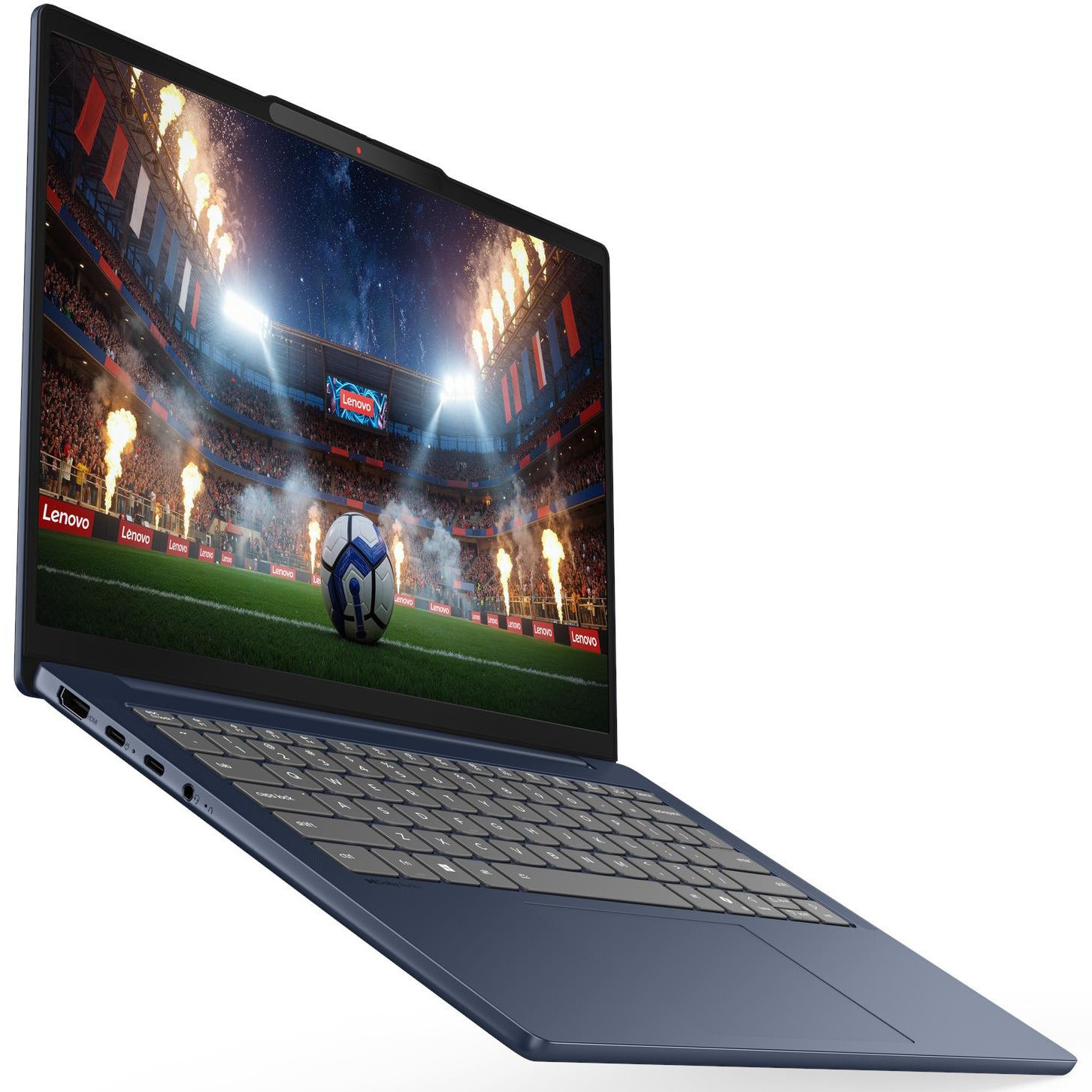 Laptop Lenovo 14'' IdeaPad Slim 5 14IPH11, WUXGA OLED, Procesor Intel® Core™ Ultra 7 355 (12M Cache, up to 4.70 GHz), 32GB DDR5, 1TB SSD, Intel Graphics, No OS, Cosmic Blue