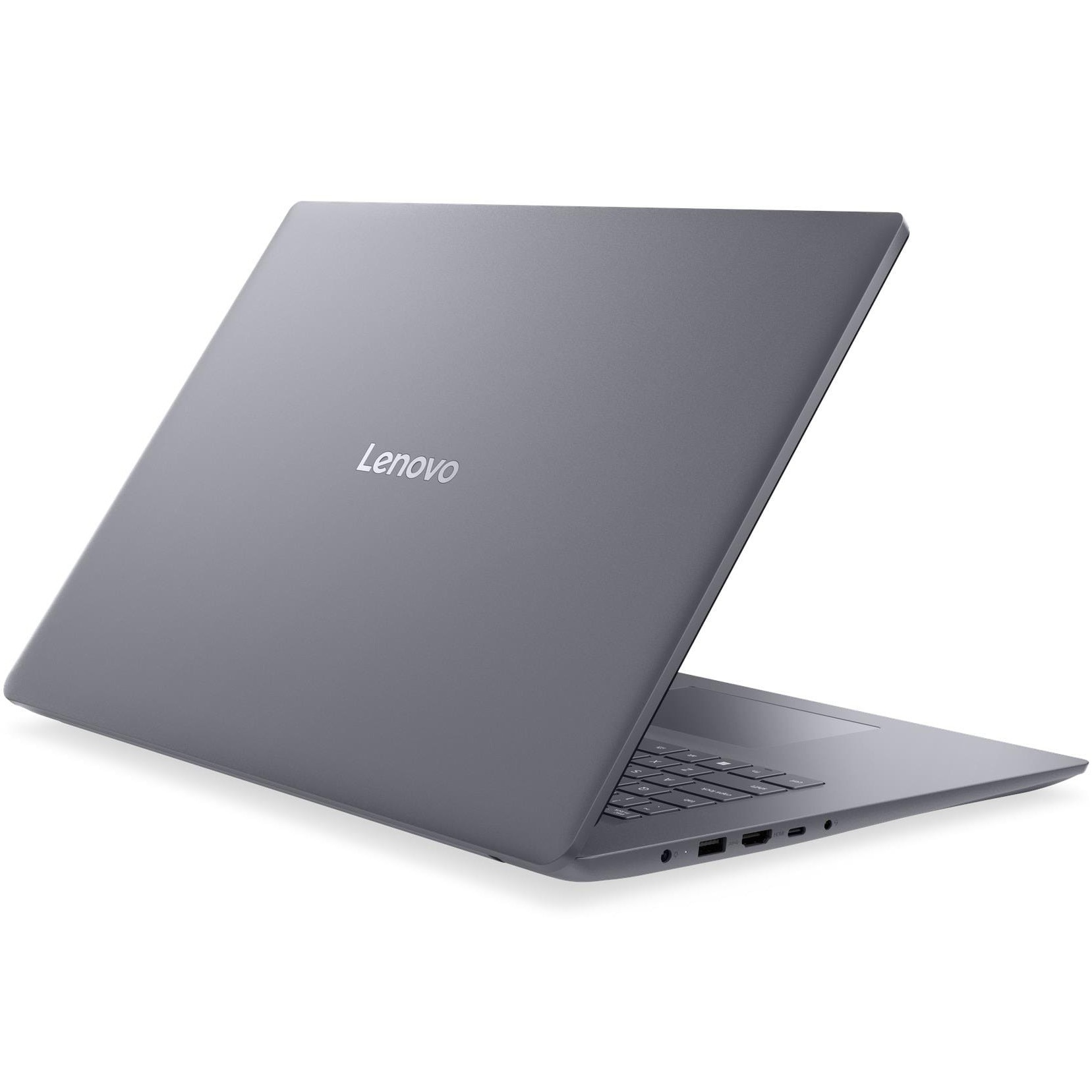 Laptop Lenovo IdeaPad Slim 3 17IWC11 cu procesor Intel Core™ 5 320 pana la 4.6GHz, 17.3" Full HD, IPS, 16GB DDR5, 512GB SSD, Intel® Graphics, No OS, Luna Grey, 3y Courier or Carry-in