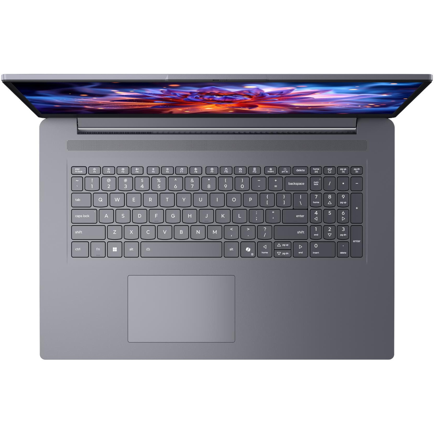 Laptop Lenovo IdeaPad Slim 3 17IWC11 cu procesor Intel Core™ 5 320 pana la 4.6GHz, 17.3" Full HD, IPS, 16GB DDR5, 512GB SSD, Intel® Graphics, No OS, Luna Grey, 3y Courier or Carry-in