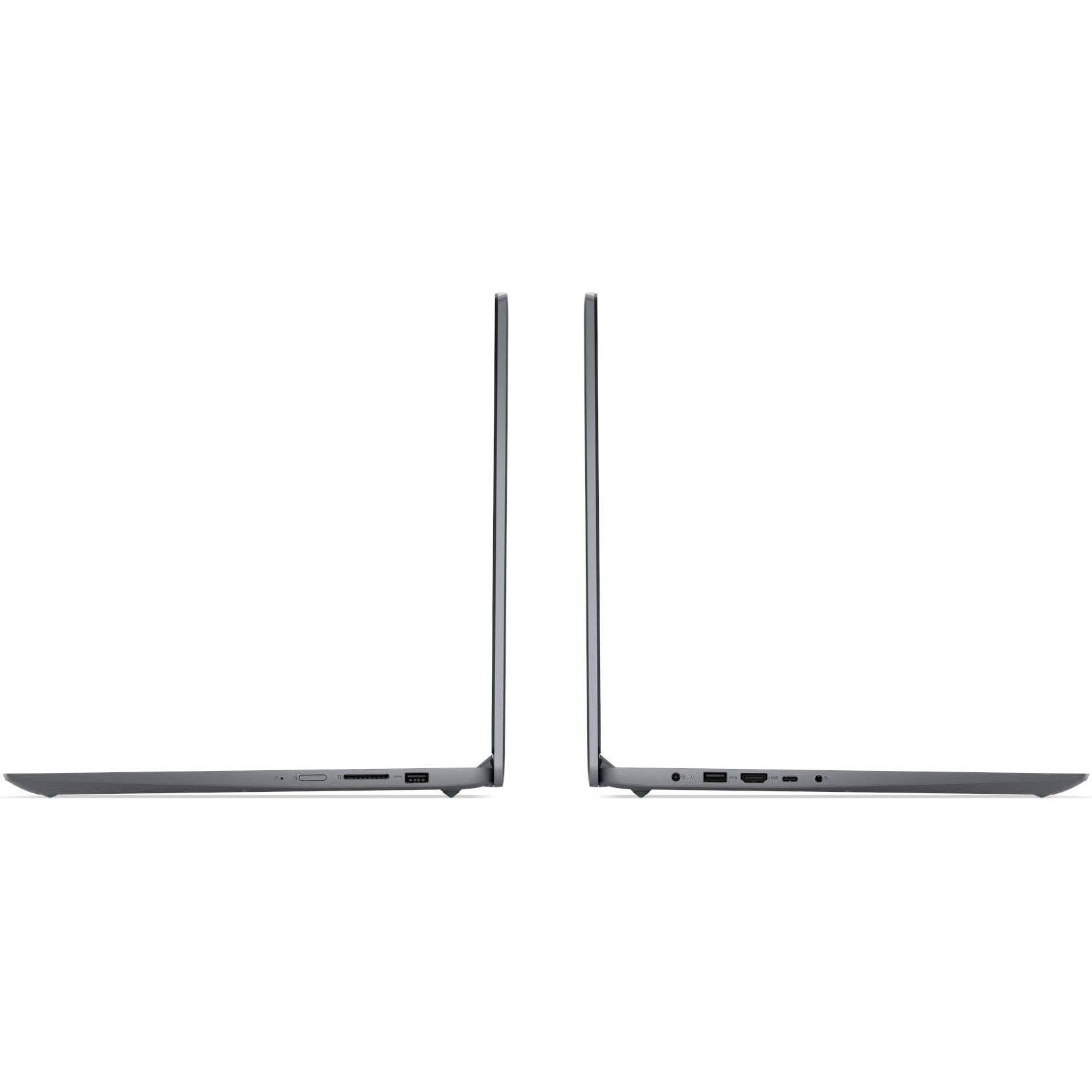 Laptop Lenovo IdeaPad Slim 3 17IWC11 cu procesor Intel Core™ 5 320 pana la 4.6GHz, 17.3" Full HD, IPS, 16GB DDR5, 512GB SSD, Intel® Graphics, No OS, Luna Grey, 3y Courier or Carry-in
