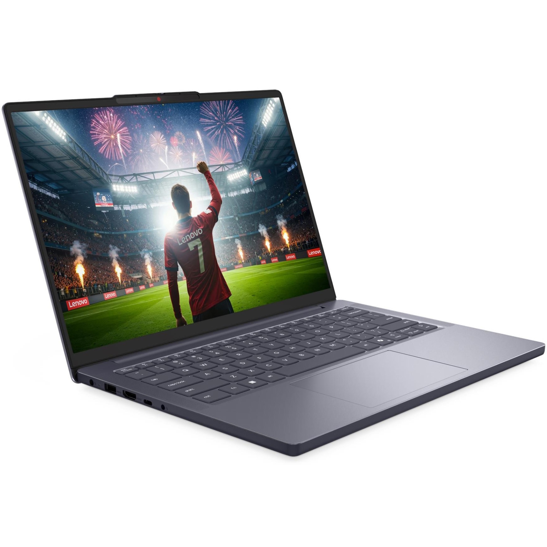 Laptop Lenovo IdeaPad Slim 3i WUXGA 14 inch Intel Core 7 350 16GB 512GB SSD Free Dos Luna Grey
