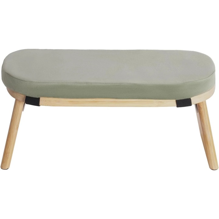 Ergonomikus térdeplő szék, Meditációs pad, Állítható magasságú, Összecsukható, Ortopéd háttámasz, Otthonra, irodába és jógához