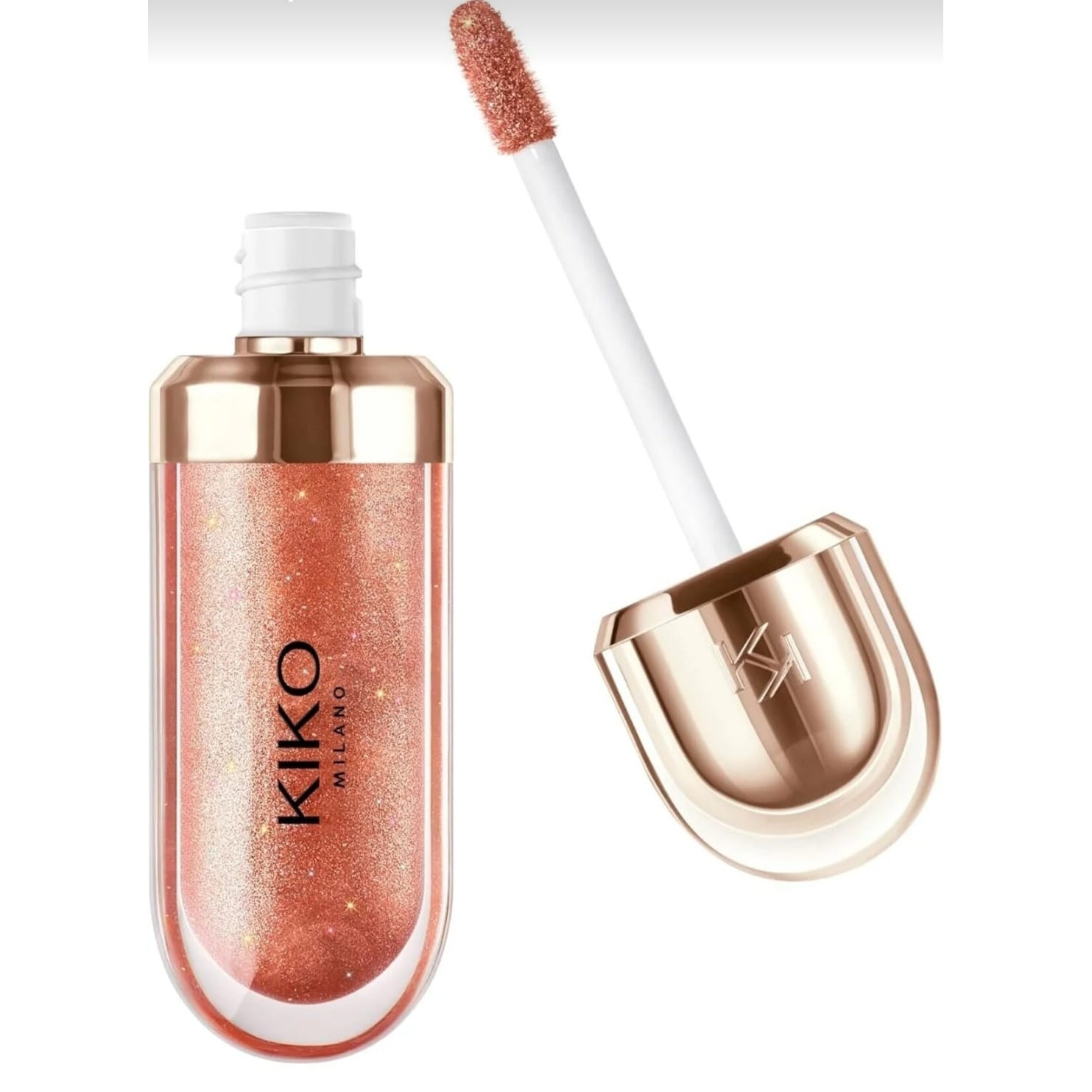 Luciu de buze Kiko Milano 3D Hydra nuanta, Golden Red 6.5gr - eMAG.ro