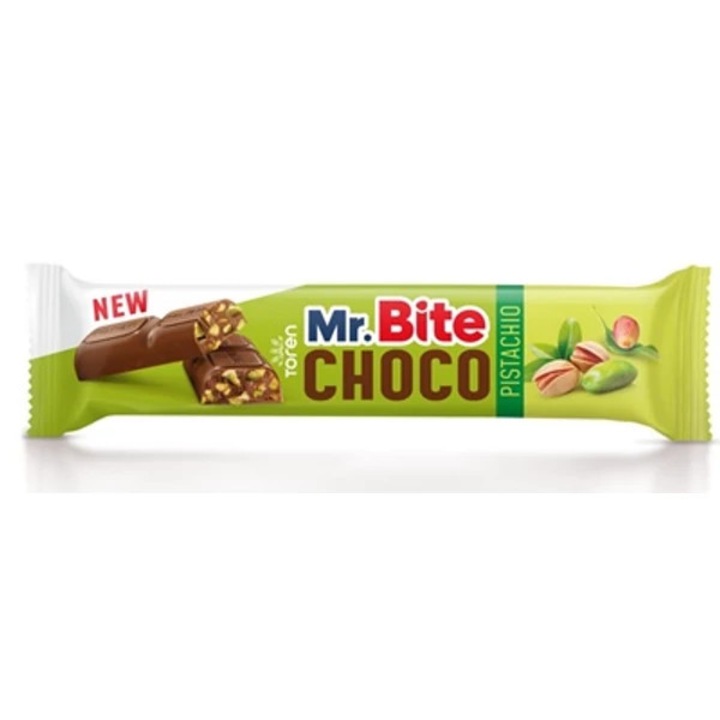 Mr bite choco pisztáciás csokoládé 22g