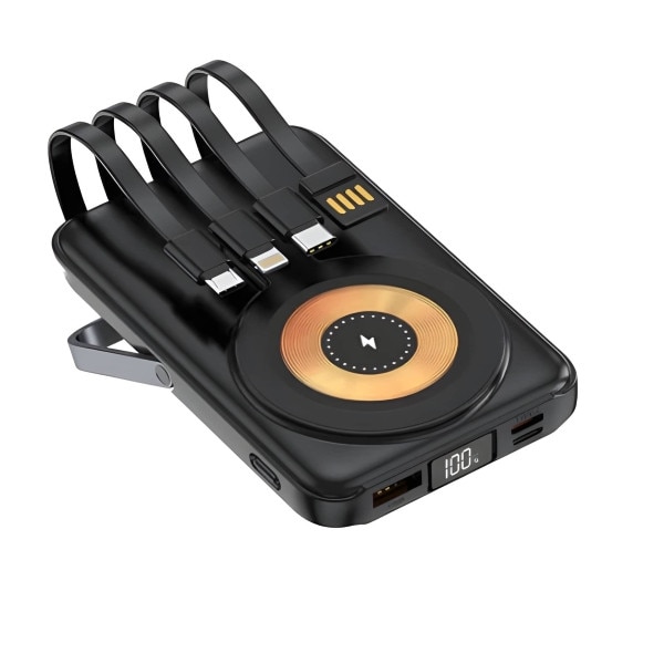 スマホアクセサリー Power bank Power bank, baterie externa, magnetica, wireless, 10.000 mAh, 4