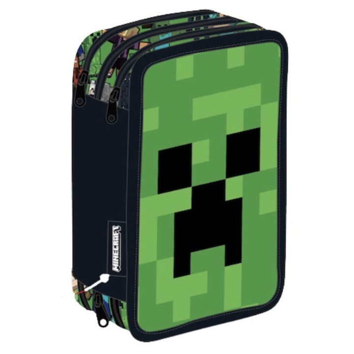 Minecraft Face tolltartó töltött 3 emeletes