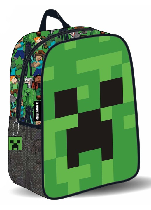 Minecraft Face 3D hátizsák, táska 30 cm