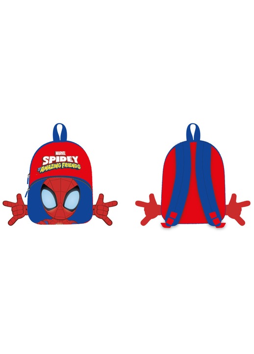 Pókember Spidey 3D plüss hátizsák, táska 30 cm