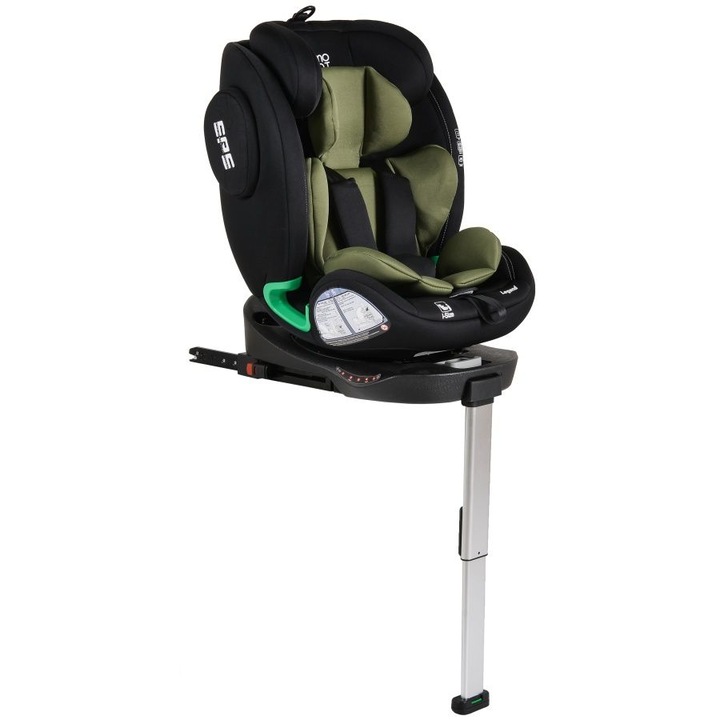 Scaun auto Moni Legend, 360°, IsoFix, I-Size, 40-150 cm, Verde
