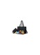 Geanta dama 2in1, negru, compartiment laptop 15.6", 37x15x14cm, portofel 22x13cm