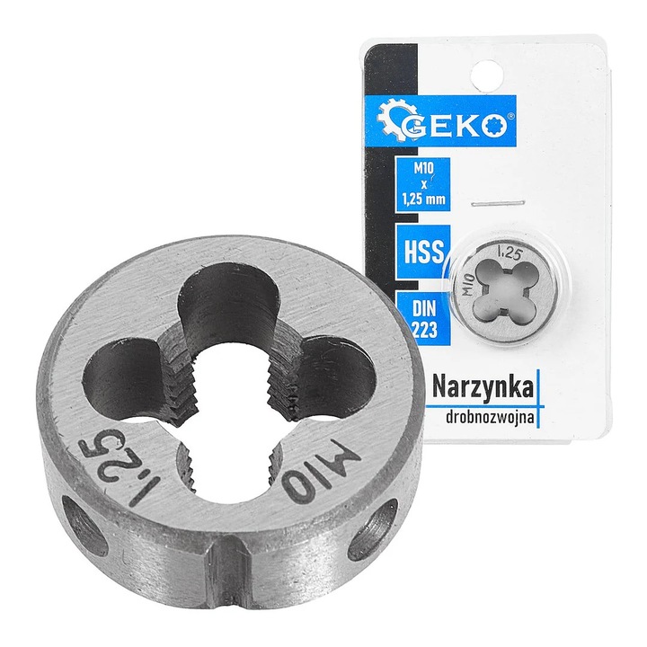 M10 x 1, 25 mm menetes, Geko G38360