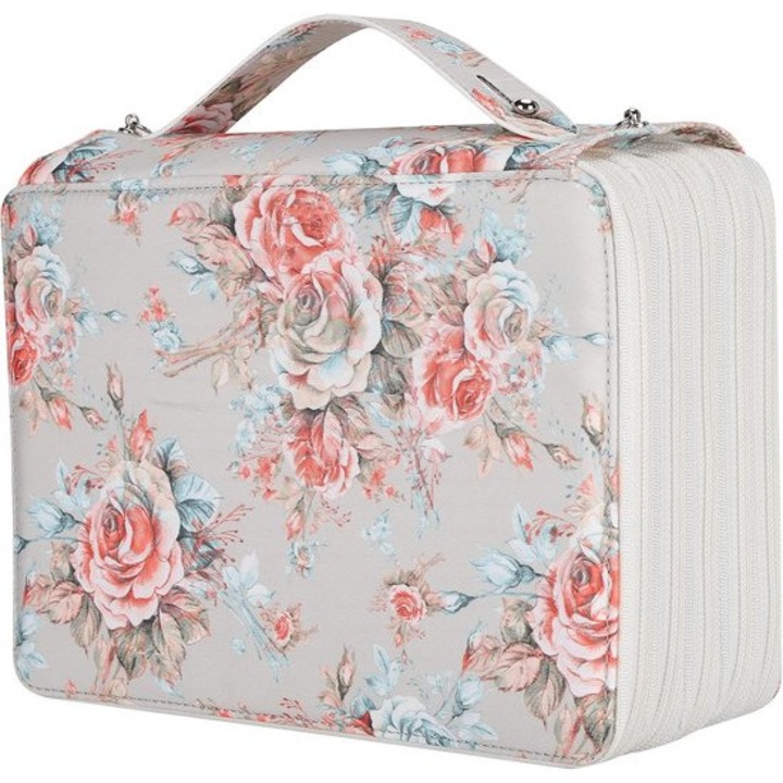 Penar multifunctional, 200 compartimente, multicolor, 28x20x8cm