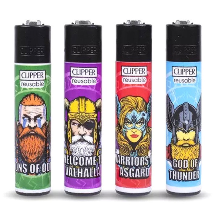 Set colectie 4 brichete Clipper Kings of Valhalla, multicolor
