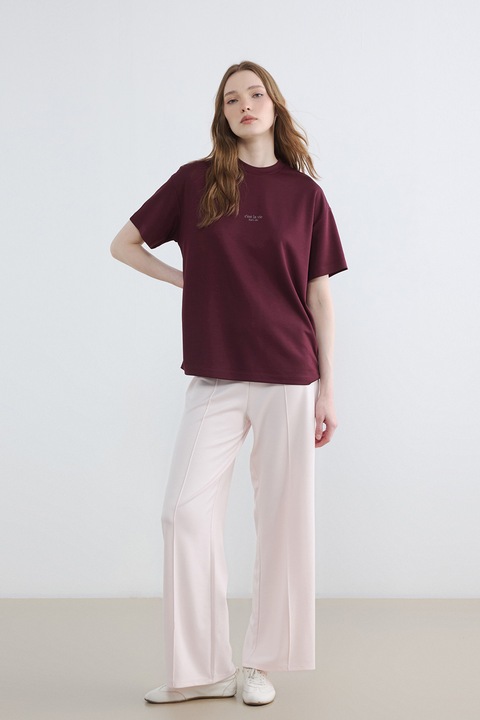 LC WAIKIKI, Pantaloni de trening cu croiala ampla, Roz pal