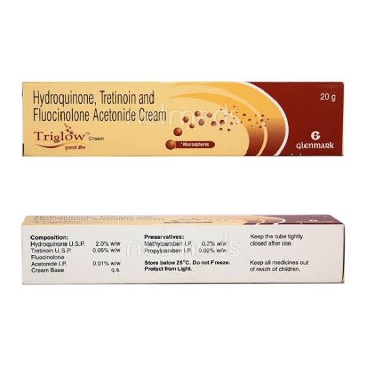 Triglow Crema15 gr, bőrvilágosítás, depigmentáció, melasma