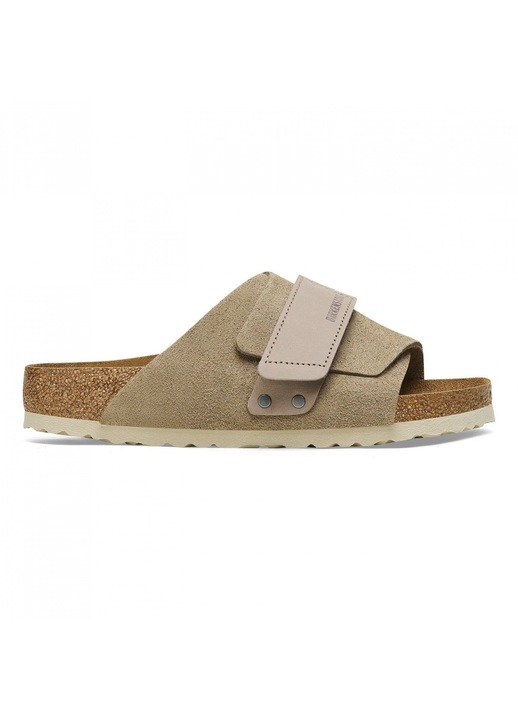 Unisex Papucs, Birkenstock, Kyoto 1015572 Regular Fit, Bézs, 42