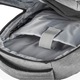 Rucsac de calatorie MODECOM Smart, impermeabil, pentru laptop de 15,6 inch, cu port USB, gri