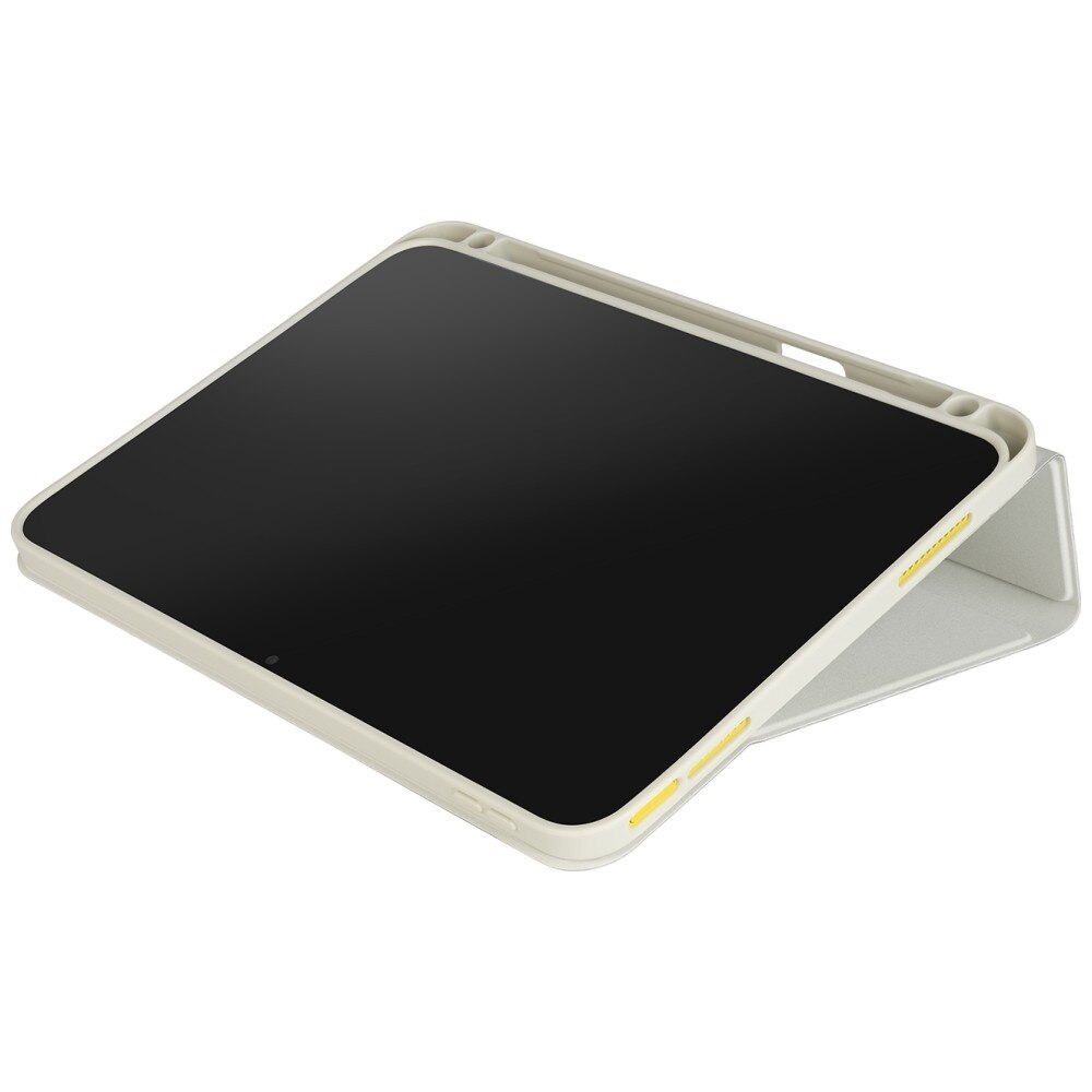 Husa Tucano Up Elements compatibila cu iPad 10.9 inch 2022 / iPad 11 inch 2025, Functie de suport, Gri