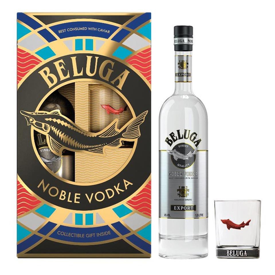 Vodca Beluga Transatlantic, 40%, 1l - eMAG.ro