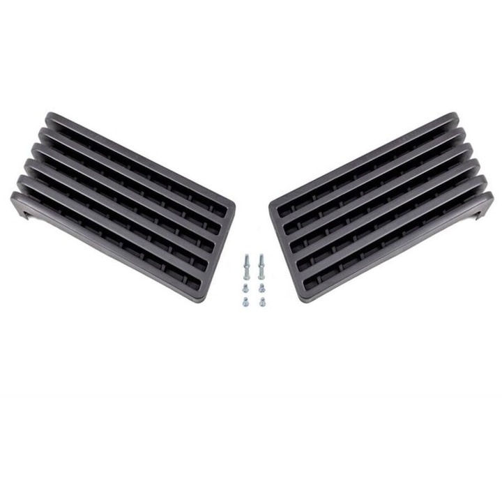 Accesoriu grile inchise pentru cutie portbagaj Towbox V3, Negru