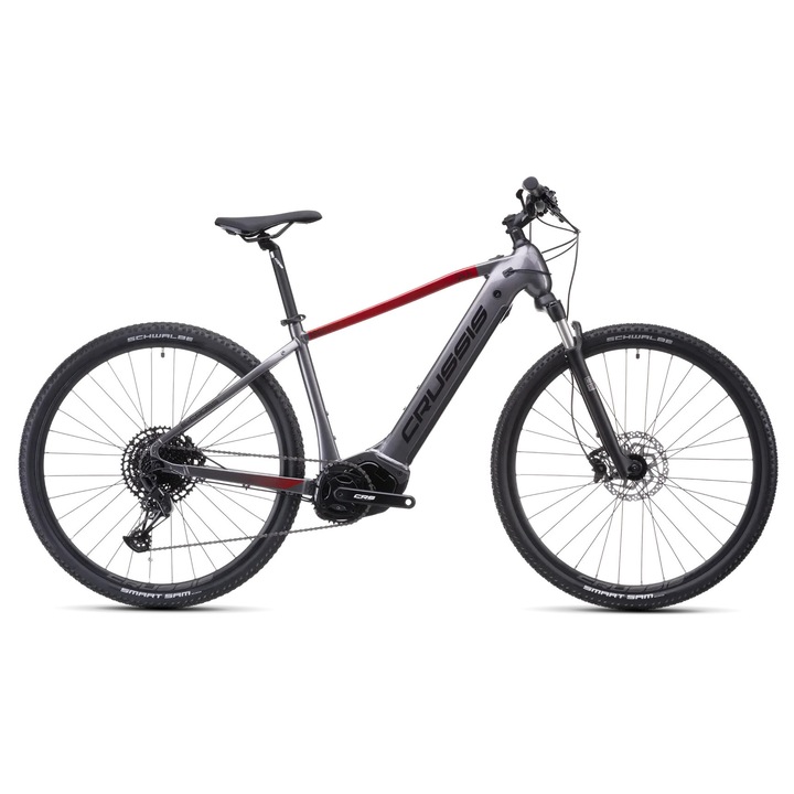 CRUSSIS e-Cross 9.11 elektromos kerékpár, 19, 88 Ah / 715Wh, 20