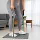 Expansor de antrenament Pretorians, 5 benzi de rezistenta cu manere, 5 bucati, 112 cm, cauciuc, galben, rosu, verde, albastru, negru, ancora pentru usa, curele pentru glezne, geanta de depozitare