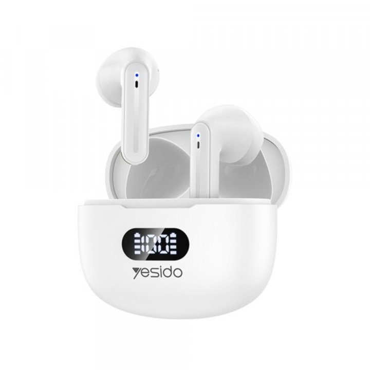 Casti Handsfree Bluetooth Yesido TWS19, TWS, Alb