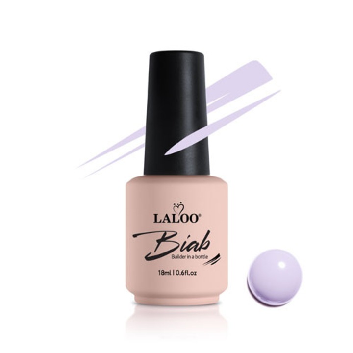Gel in sticla Laloo Biab 07 Liliac 18ml
