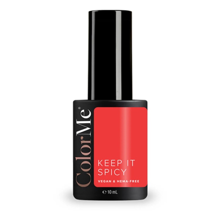 Vegán és HEMA-mentes gél lakk, Keep It Spicy árnyalat, ColorMe Cosmetics, 10 ml