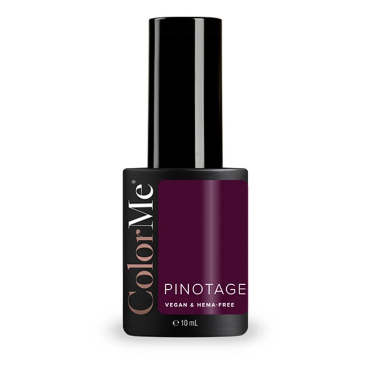 Vegán és HEMA-mentes gél lakk, Pinotage árnyalat, ColorMe Cosmetics, 10 ml
