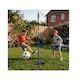 Joc de Tetherball Ideal pentru copii, Designul modern, inaltime reglabila de la 153 la 167 cm, Structura din otel, Multicolor