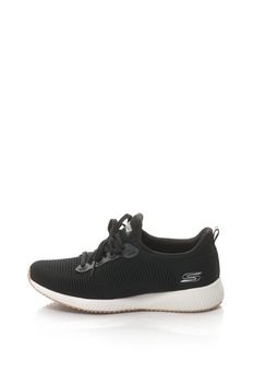 Skechers, Pantofi sport cu aspect texturat Bobs Squad-Photo Frame, Negru, 35.5, Negru Skechers, Pantofi sport cu aspect texturat Bobs Squad-Photo Frame, Negru, 35.5, Negru