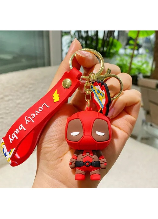 Комплект ключодържатели Marvel chibi, 5см, многоцветен