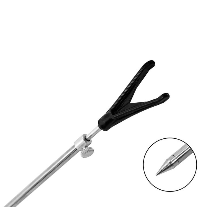Suport telescopic lanseta din otel Delphin / fata 50-90cm