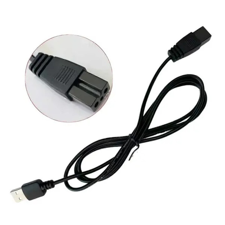 USB töltőkábel medence porszívóhoz 120cm fekete