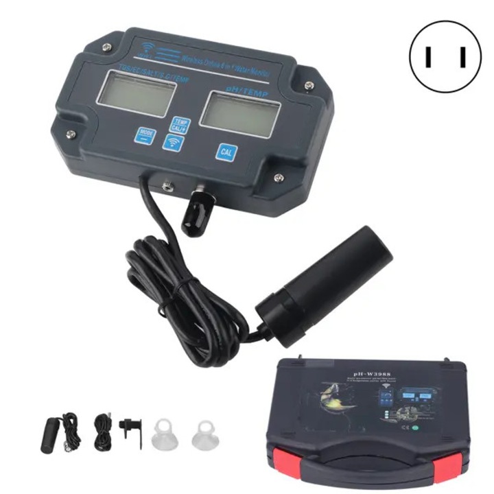 Tester calitate apa multifunctional, pH EC TDS sare temperatura, 130x77x31mm