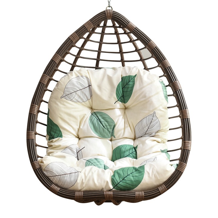Perna scaun suspendat flori multicolor 40x40cm