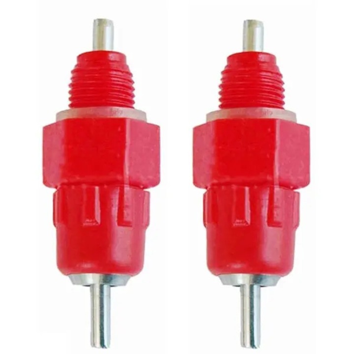 Adapatoare pui gaini set 2 piese rosu 5.2x1.5cm