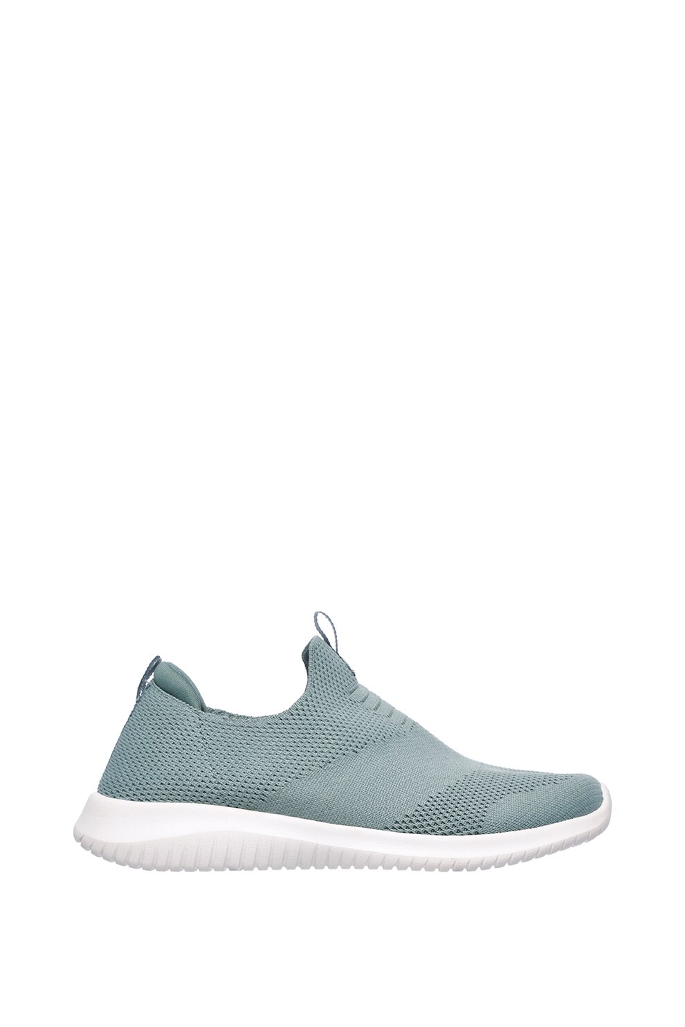 Skechers, Pantofi sport slip on cu aspect crosetat Ultra Flex