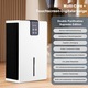 Dezumidificator electric, dual-core, alb, 2800ml, silentios, cu lumina ambientala