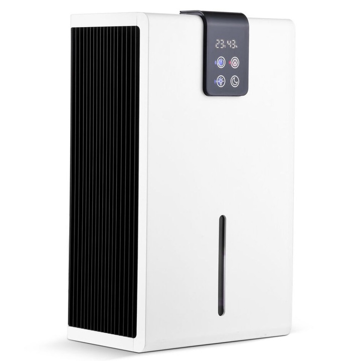 Elektromos páramentesítő, kétmagos, fehér, 2800ml, csendes, hangulatvilágítás