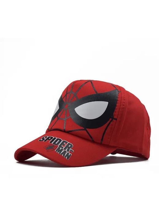 Бейзболна шапка унисекс Spiderman памук полиестер 50x54см многоцветна