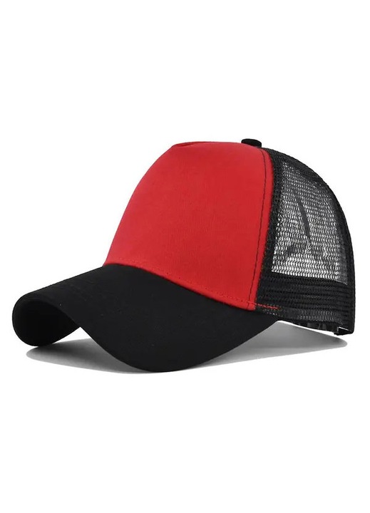 Sapca baseball, splicing, respirabila, multicolor, marime universala