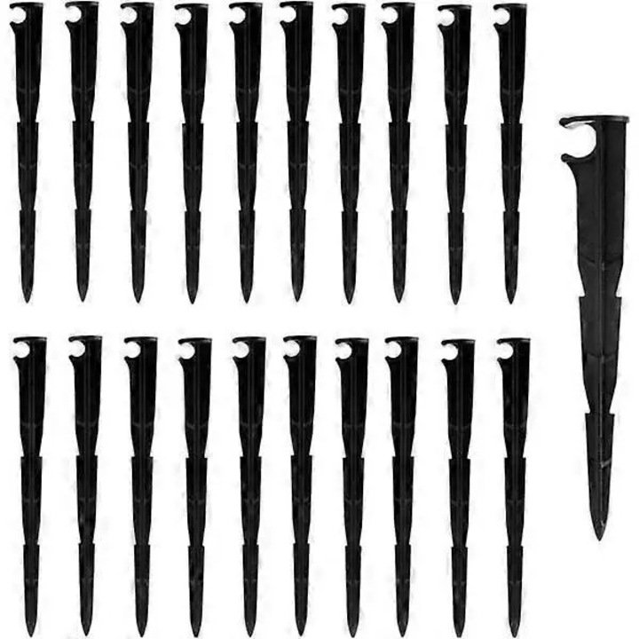 Set 50 suporturi irigare 14cm pentru furtun 4/7mm, gradina