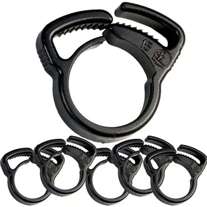 Set 25 coliere irigare picurare 16mm negru