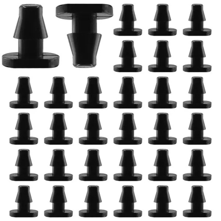 Set 150 capace terminale furtun irigare 1/4 inch plastic rezistent