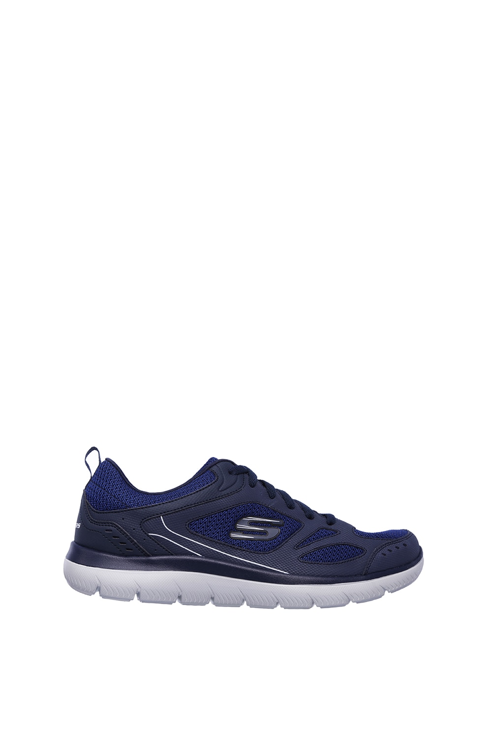 Skechers, Pantofi sport cu garnituri de piele si plasa Summits - South Rim
